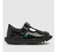 Kickers Kick T-Bar Patent Vegan Infant - Black - Kids 9