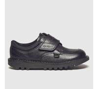 Kickers Black Scuff Lo Boys Toddler Shoes UK 11 (EU 29)