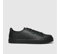 Kickers Youth Tovni Lacer Leather Shoes - Black - 4