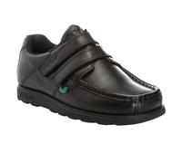 Kickers Boys Fragma Leather Hook and Loop School Shoes GT6445
