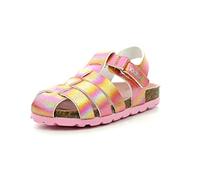 Kickers Boy's Girl's Summertan Sandal, Rainbow Pink, 3.5 UK Child