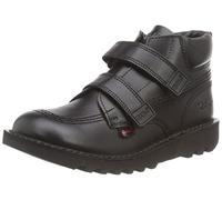 Kickers Junior Boy's Kick Hi Roll Ankle Boot, Black, 12.5 UK Child
