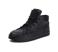 Kickers Youth Boy's Tovni Hi Double Tongue School Uniform Shoe, Black, 5 UK