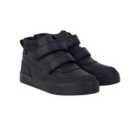 Kickers Junior Boy's Tovni Scuff Hi Leather School Shoes, Black, 2.5 UK
