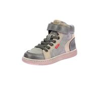 Kickers Boy's Unisex Kids Lolastic Sneaker, Champagne Silver, 12 UK Child