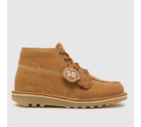 Kickers Classics Kick Hi Stitch Boots in Tan UK 6 (EU 39)