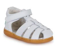 Kickers / Children's Sandals KICK FLO in White 7 toddler