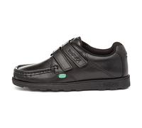 Kickers Fragma Boys Leather Black Shoe - Size 2 - Black