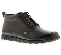 Kickers Fragma Chuk Mens Black Leather Smart Boots, Size: 6