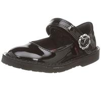 Kickers Girl's Adlar Mj Bloom Mary Jane Flat Shoes | Timeless Mary Jane Look | Everyday Comfort Fit, Cushioned for All-Day Wear, Black, 2 UK Child