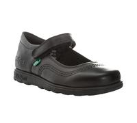 Kickers Girls Fragma Pop Leather School Shoes GT3236
