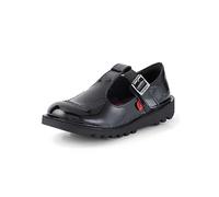 Kickers Girls Infant & Junior Kick T-Bar Patent Shoes