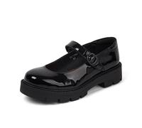 Kickers Girl's Kori Mary Jane Doll Shoes, Black, 1 UK Child