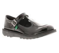 Kickers Girl's Kick T Vel School Uniform Shoe | Smart Everyday School Look | Everyday Comfort Fit, Cushioned for All-Day Wear
