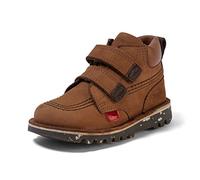 Kickers Infant Boy's Kick Hi Roll Ankle Boot | Extra Comfortable | Added Durability | Premium Quality, Camel, 5 UK Child