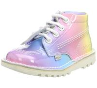 Kickers Infant Girl's Kick Hi Rainbow Ankle Boot, Multi, 7 UK Child