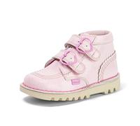 Kickers Infant Girl's Kick Hi Vel Love Ankle Boot, Pink, 8.5 UK Child