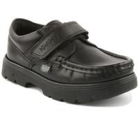 Kickers Infants Carter Adjustable Hook And Loop Strap In Black Size UK 8 - 12