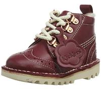Kickers Kick Fur Hiker, Baby Girls’ Boots, Red (Red Red), 10 (28 EU)