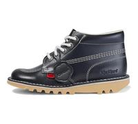 Kickers Kick Hi Core Womens Ladies Blue Leather Chukka Ankle Boots Blue Size 4-8