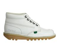Kickers Kick Hi Core Womens White Boots Leather (archived) - Size UK 3.5