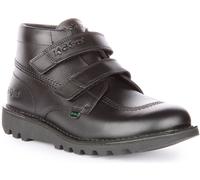 Kickers Kick Hi Fast Fasting Dual Strap Easy On Mens Trainer Black UK 6 - 11