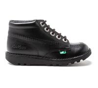Kickers Kick Hi Junior J Core Black Leather Boots KF0000409BTW-EU 32