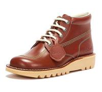 Kickers Mens Tan Kick Hi Leather Boots-UK 8