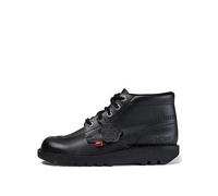 Kickers Mens Kick Hi Core School Shoes Black 8 UK