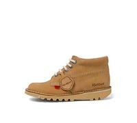 Kickers Kick Hi Nubuck Ankle Boot - Tan, Brown, Size 5, Women Brown