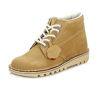 (UK 3) Kickers Kick Hi Womens Tan / Natural Nubuck Boots