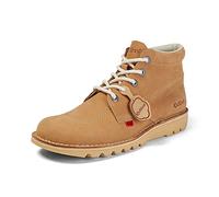 Kickers Kick Hi Womens Tan/Natural Nubuck Boots-UK 6.5 / EU 40