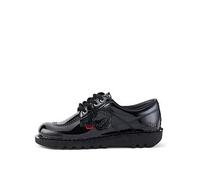 Kickers Kick Lo Core Patent Leather Shoe, Black, Size 5, Women Black