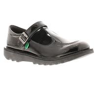 Kickers Kick T-Bar Patent Vegan Children - Black - Kids 13