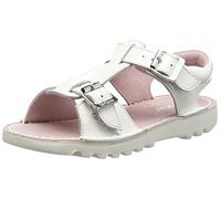Kickers Kick T San Patent Youth White, Girls' Sandals, White (White), 4 UK (37 EU)