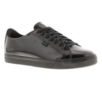 Kickers Tovni Lacer Girls Shoes Black Patent, 6.5