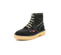 Kickers - Kickers Homme Daltrey Hi Bottine - B0DY42T9V2 - Noir Argent Metallise, 44 EU