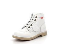 Kickers - Kickers Mixte Enfant Col Bottine - B0DV5K63R1 - White, 28 EU