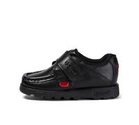 Kickers Kids Fragma Strap Childrens Shoes Moc Toe Black 2 UK Child