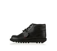 Kickers Kick Hi Junior Boys/Girls Back to School Boots In Black Sizes UK 3 - 6