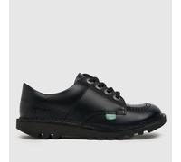 Kickers Kids Kick Low Shoes in Black, Leather, Size: 1 UK 1 (EU 33)