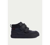 Kickers Kids' Leather High Top School Shoes (7 Small - 12 Small) Black