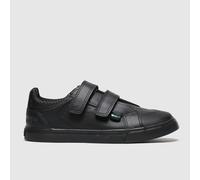 Kickers Kids Tovni Twin Shoes in Black, Leather, Size: 9 UK 9