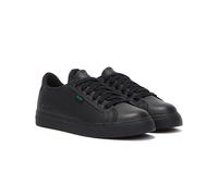 Kickers Kids Unisex Tovni Lacer Leather Junior Black Trainers - Size UK 13