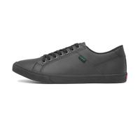 Kickers Kody Kids Black Leather Lace Up Shoe - Size 3.5 - Black