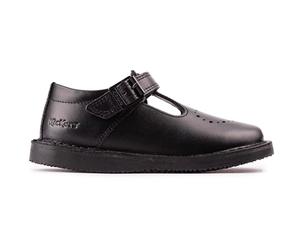 Kickers Kopi Heart T Bar Shoes