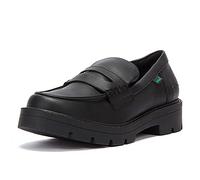 Kickers Kori Patent Loafer Flats in Black UK 6 (EU 39)