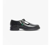 Kickers LACH T-BAR Girls School Buckle School-Black