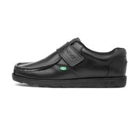 Kickers Men's Fragma Strap Black Leather Shoes, 8 UK
