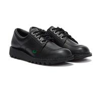 Kickers Mens Kick Lo Core Shoes - Black Rubber - Size UK 8